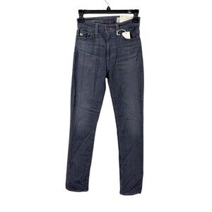 AG Women's Mari High-Rise Slim Straight Leg Jean Gray Size 23 NWT